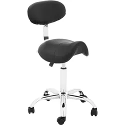 physa Sattelstuhl - 530 - 665 mm - 150 kg - Schwarz PHYSA HAMBURG BLACK