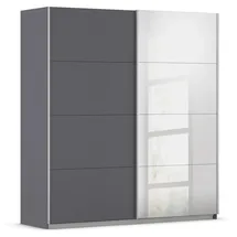 Rauch Subito Schwebetürenschrank 181 x 197 x 61 cm grau