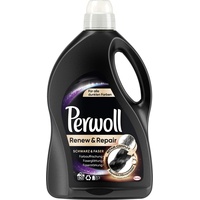 Perwoll Renew & Repair Schwarz & Faser (50 Waschladungen), Waschmittel für alle dunklen Farben, Feinwaschmittel stärkt die Fasern und verbessert die Farbintensität