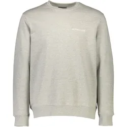 Sweatshirt JUNK DE LUXE "JUNK de LUXE Sweatshirt", Herren, Gr. L, grau (grau mel), Oberstoff: 100% Baumwolle, lässig geschnitten, Langarm, Sweatshirts