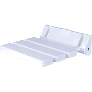 GAH Alberts Alberts Duschklappsitz Befestigung an der Wand Kunststoff, weiß 315 x 225 mm