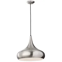 Elstead Lighting Pendellampe Deckenlampe Hängeleuchte Esszimmerlampe Stahl Edelstahl D