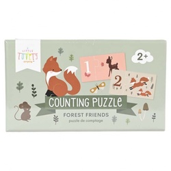 A Little Lovely Company Puzzle Lerne zählen 1-10 Waldfreunde