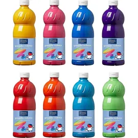 LEFRANC & BOURGEOIS Gouachefarbe 1 St. Blau/Rot 1.000 ml