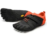 VIBRAM FiveFingers V-Train 2.0 Men Black/Orange - Traingsschuhe / Zehenschuhe Barfußschuh 41