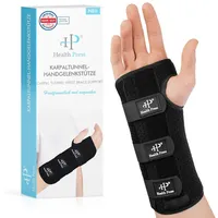 Health Press Handgelenkbandage 1 St schwarz M