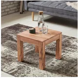 Wohnling Couchtisch Massivholz akazie 45,0 x 45,0 x 40,0 cm