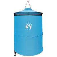 vidaXL Kuppelzelt Pop-up Toilette Blau
