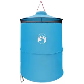 vidaXL Kuppelzelt Pop-up Toilette Blau