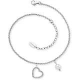 Engelsrufer Fußkette SS25 ERFS-HEART-PE - silber