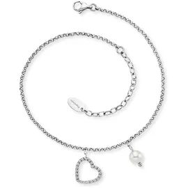 Engelsrufer Fußkette SS25 ERFS-HEART-PE - silber