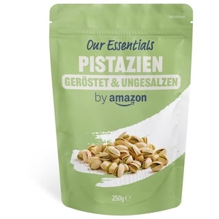 by Amazon Pistazien geröstet & ungesalzen, 250g (1er-Pack)