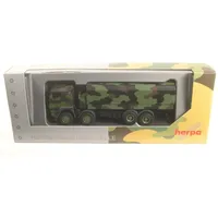 HERPA Iveco Trakker 8x8 geschützt Pritschen-LKW, Flecktarndesign