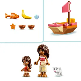 LEGO Disney Princess Vaianas Hütte und Boot 43282