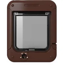 Cat Mate Katzenklappe mit 4-Wege-Schloss, (358) Braun