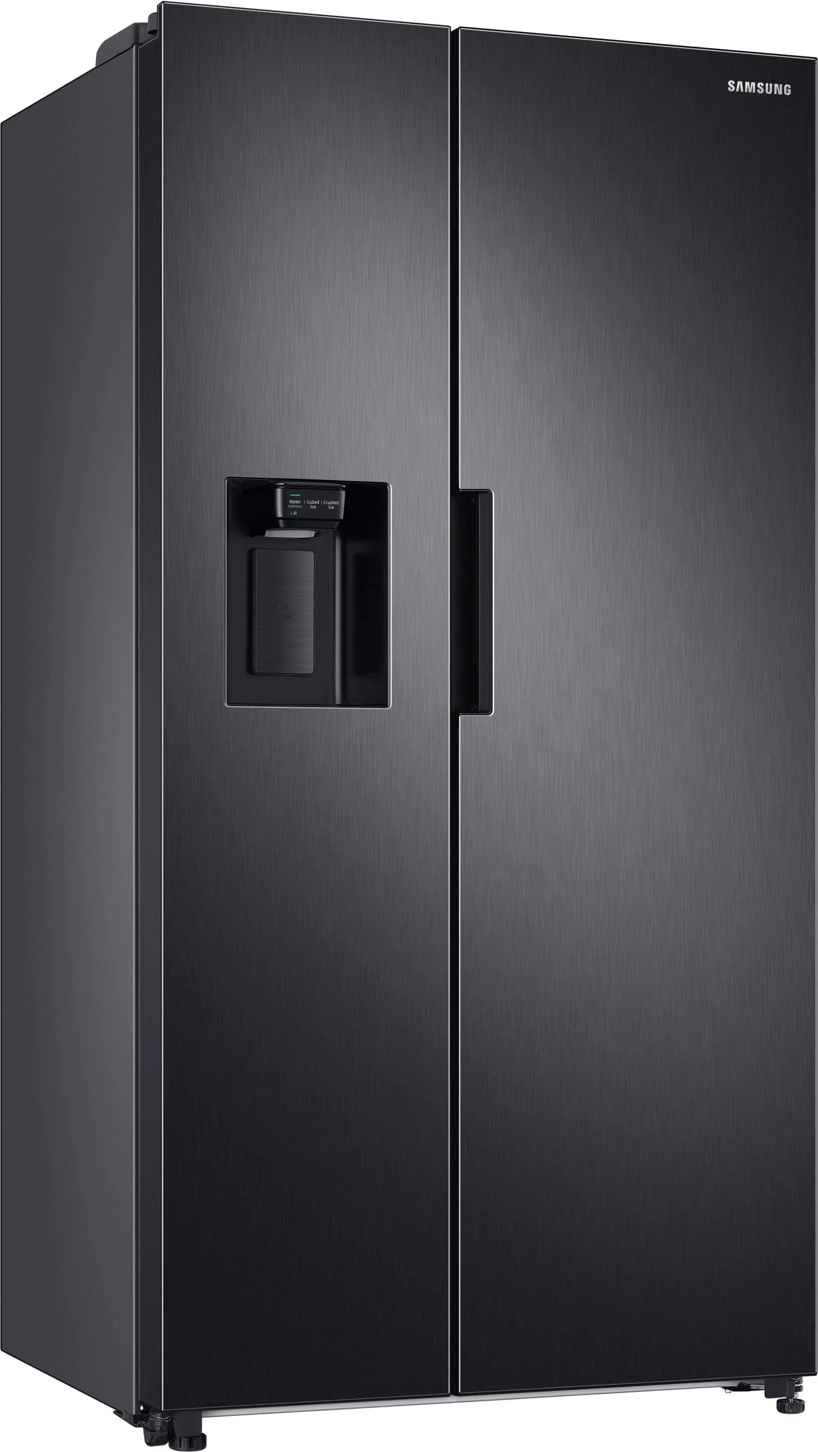 E (A bis G) SAMSUNG Side-by-Side "RS6JA8811" Kühlschränke schwarz (schwarzes edelstahl) Kühl-Gefrierkombinationen Bestseller