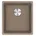 Maris Flächenbündige Spüle Fragranitbecken Druckknopf Edelstahl ab 45 cm 135 0682 806 inkl