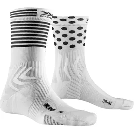 X-Socks Bike Race 4.0 Fahrradsocken Weiß 35-38