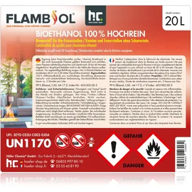 Höfer Chemie Bioethanol 100% Hochrein 80 l