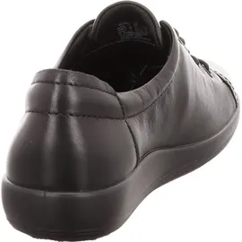 ECCO Soft 2.0 Sneaker, Black with Black Sole, 42