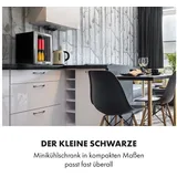 Klarstein Table Top Kühlschrank HEA13-Harlem-23-E 10046074, 48.5 cm hoch, 35 cm breit, Bier Hausbar Getränkekühlschrank Hotel Mini Fridge