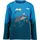 blue seven Langarmshirt BLUE SEVEN "Blue Seven Langarmshirt", Jungen, Gr. 92, 6581, cyan, 100% Baumwolle, normal, Rundhals, Shirts Langarmshirt