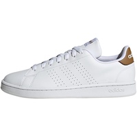 Herren Advantage Shoes-Low (Non Football), FTWR White/FTWR White/Bronze Strata, 39 1/3 EU
