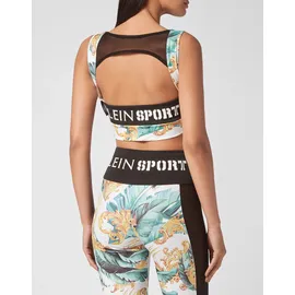 Plein Sport Sport BH Schwarz/Weiß S