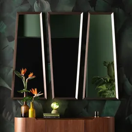 Kare DESIGN Wandspiegel Arezzo Coffee Spiegel Braun