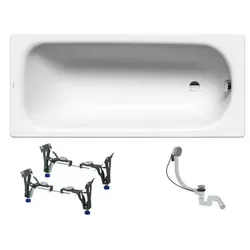 Kaldewei Saniform Rechteck-Badewanne KWB3731N