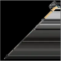 Leki Cressida FX Carbon 100-120 cm braun