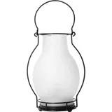 LED's light 1000436 Solar LED-Laterne 28cm Glas Metall Flammeneffekt IP44