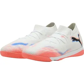 Puma Future 8 Match Hallenschuhe Herren Puma White/Puma Black/Glowing Red 44