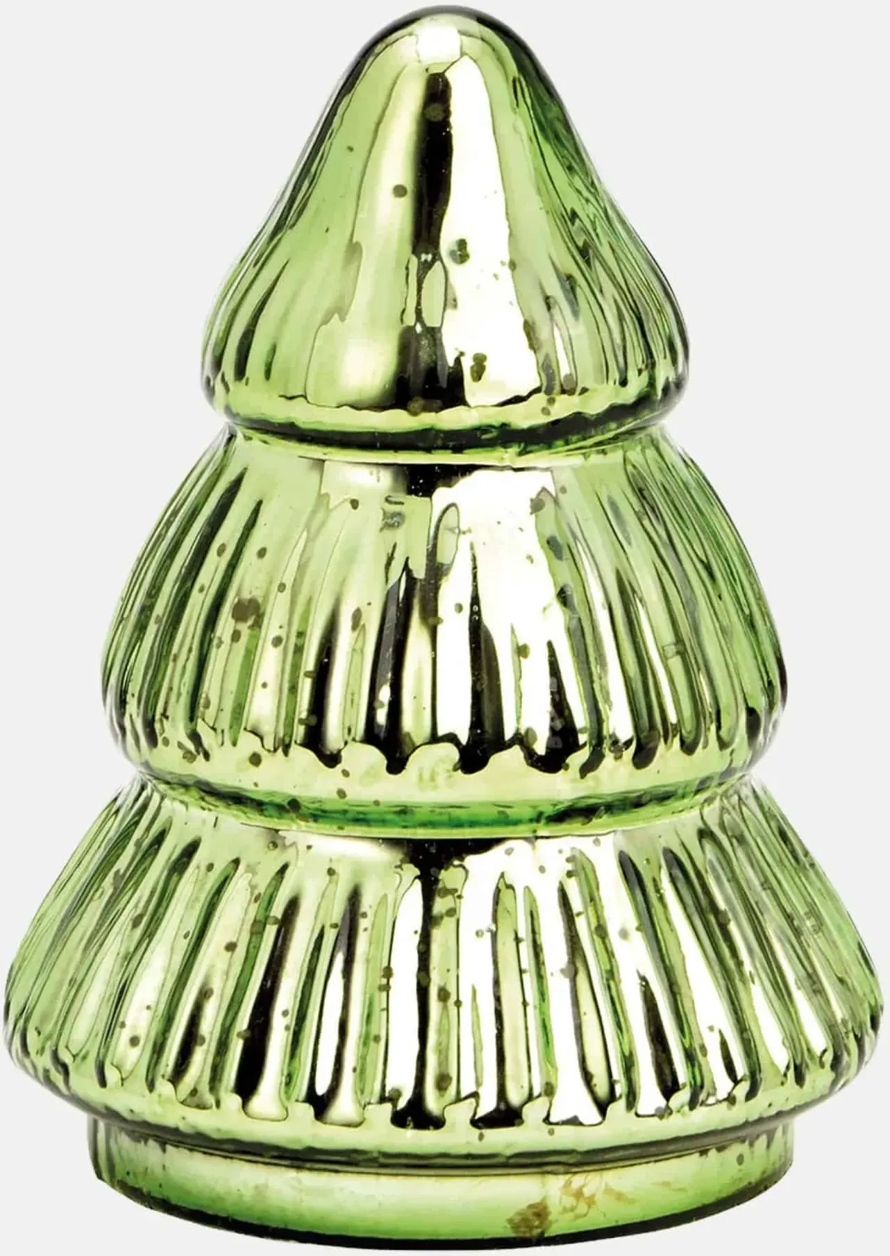 Tannenbaum aus Glas - H 12cm Grün