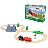 Ravensburger BRIO 36017 Batterie-Dampflok Set - Aus dem Schornstein der Lokomotive... | Gr.: onesize