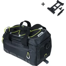 Basil Miles MIK Gepäckträgertasche 7 l schwarz/lime