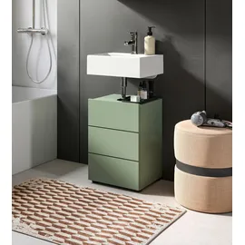 xonox.home Waschbeckenunterschrank Vira 38 x 56 cm Grün