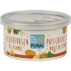 Pural Aufstrich Kichererbse-Sesamöl bio