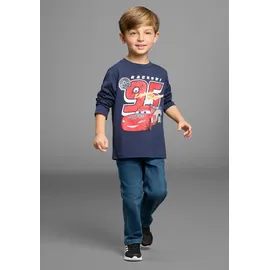 Kidsworld Langarmshirt in marine, - Gr.: 128/134