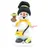 Schweda Kuhnert - Erzgebirgische Holzkunst Räuchermann Räucherfigur Schneemann 19cm - Postbote