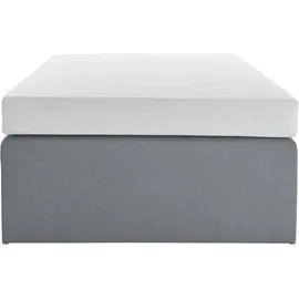 Westfalia Schlafkomfort Boxspringbett 120 x 200 cm Grau