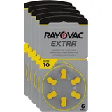 30 x Rayovac Hörgerätebatterien 10 Extra Advanced 1,45V 105mAh 10AU-6XEMF