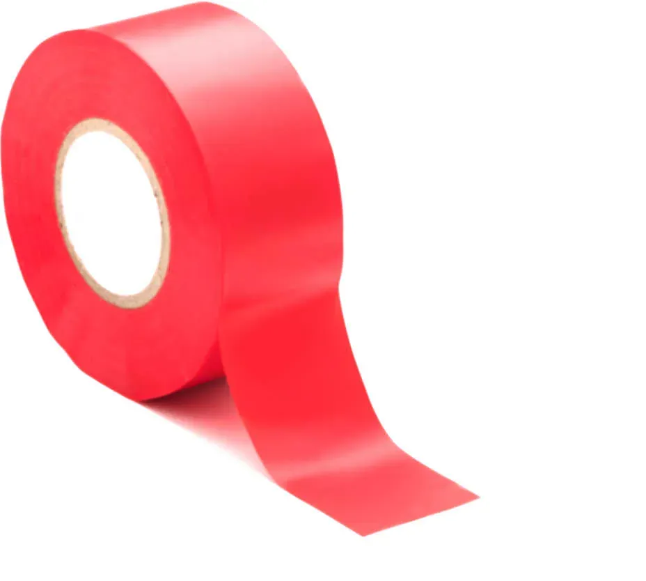 NMC Selbstklebeband aus PVC für STABIL B x D: 30 x 13 mm, Rolle 33 m, rot - 8150...