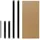 shelfplaza Fachboden Stahl 40x30 cm schwarz