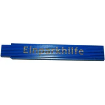 Heka Zollstock Einparkhilfe 2 m, blau