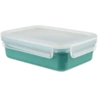 Emsa Clip & Close rechteckig petrol 0,55 l