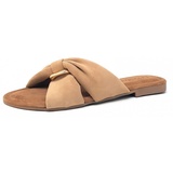 LAZAMANI Pantoletten Pantoletten Leder - Beige - 38