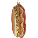 Krebs Glas Lauscha Krebs Glas Hot Dog Weihnachtsornament 1-tlg. 5cm