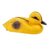 Buri Teichfigur Ente Küken 13cm Dekoente Teichdeko Schwimmfigur Gartenteich Teich