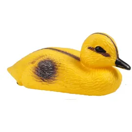 Buri Teichfigur Ente Küken 13cm Dekoente Teichdeko Schwimmfigur Gartenteich Teich